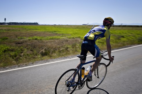 The route along Ferguson Road to Iona Beach Regional Park on Sea Island is one of the best year-round cycling trips.