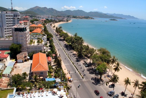 Nha Trang, Vietnam, is well known for its beaches and scuba diving and has developed into a popular destination for international tourists.