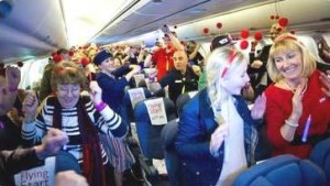 BA passengers dance their way into the Guinness World Records by performing the highest Harlem Shake dance.