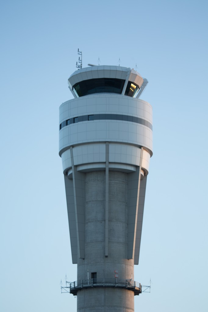 At 91 metres, the Calgary International Airport Control Tower is the highest free-standing tower of its kind in Canada.