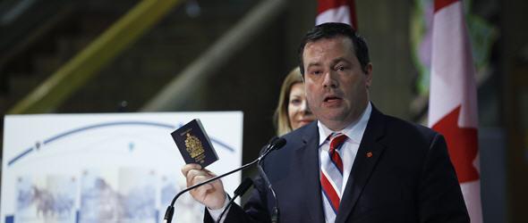 Citizenship, Immigration and Multiculturalism Minister Jason Kenney announces Canada’s new 10-year ePassport.