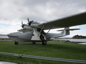 A preserved PBY Catalina Canso flying boat at Botwood, Newfoundland. Photo: Nigel Fitzpatrick