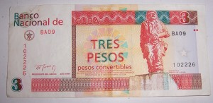 Cuba’s tourist economy operates with the convertible peso (CUC), which is set at par with the U.S. dollar. The country recorded 2,688,000 international tourists in 2011, the third-highest figure in the Caribbean (behind the Dominican Republic and Puerto Rico).