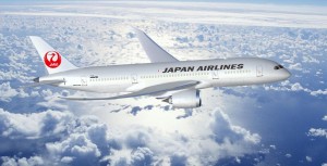 Japan Air Lines Boeing 787 Dreamliner.