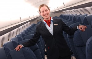 Air Canada inflight attendant—The airline has filed an application with Transport Canada to reduce the number of flight attendants required on its narrow-body aircraft, similar to an exemption its rival, WestJet Airlines Ltd., received in 2013.