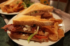 One popular theory is that the club sandwich was invented in an exclusive Santiago Springs, NY, gambling club in the late 19th century.