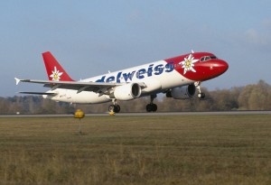 Edelweiss Airlines' globally distinctive mark is the famous alpine flower, which adorns the Swiss mountain peaks.