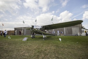 Cessna 195 Businessliner winner of 2014 Freddie March Spirit of Aviation Exhibition at 2014 Goodwood Revival.