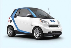 car2go, a wholly owned subsidiary of Daimler North America, offers Smart Fortwo vehicles, exclusively, and features one-way, point-to-point rentals.