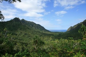 Kualoa Ranch on the Hawaiian island of Oahu was the location for many of the scenes in the movie “Jurassic World”. Photo: courtesy of Kualoa Ranch (PRNewsFoto/The Island of Oahu) 