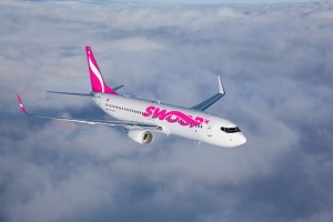 WestJet’s new ultra low-cost airline, Swoop, will initially operate a fleet of six Boeing 737-800 aircraft in 2018, scaling up to 10 aircraft by spring 2019.