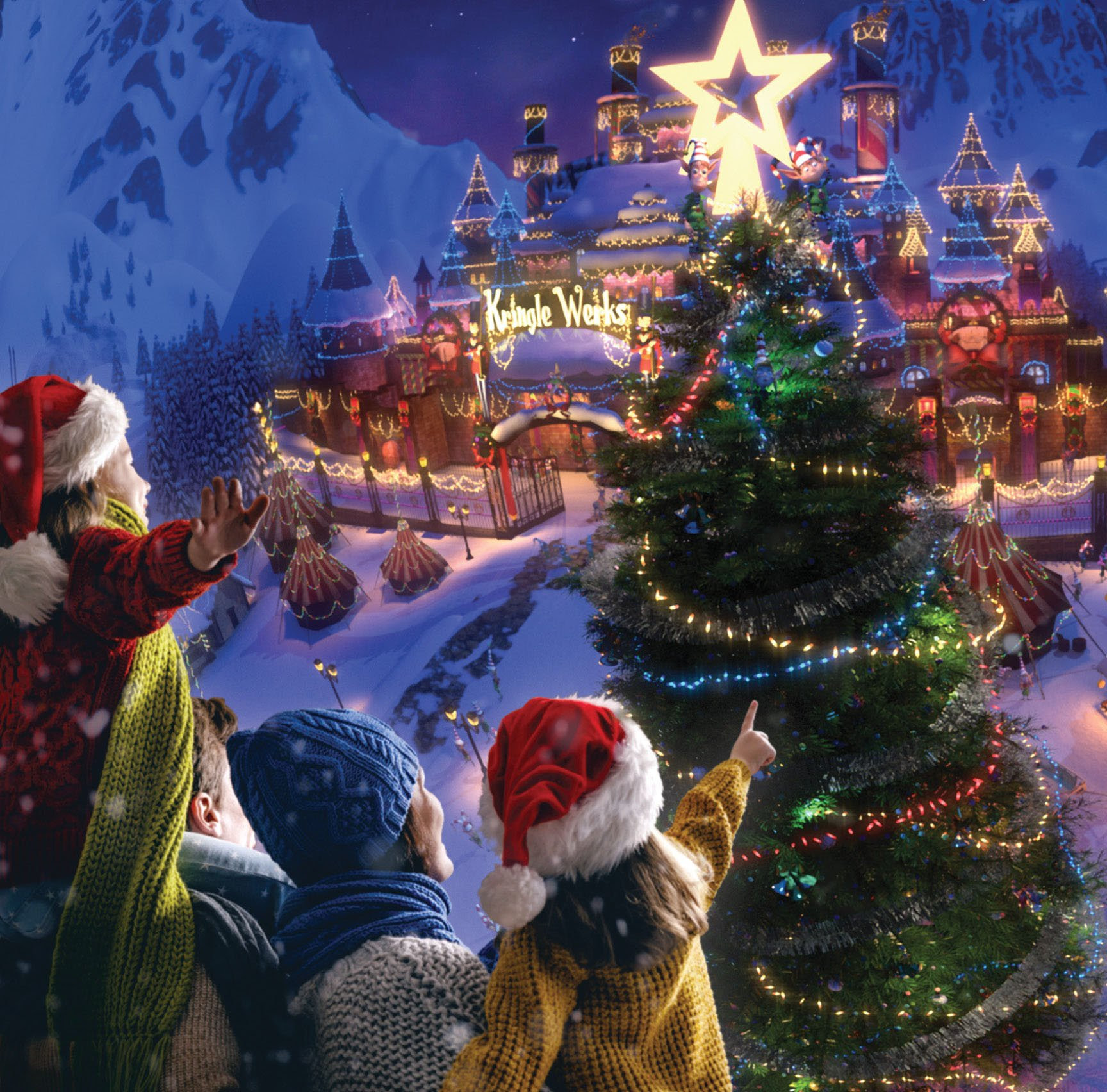 Take flight during the holiday season with FlyOver Canada's Santa